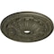 Ekena Millwork Flagstone Ceiling Medallion (Fits Canopies up to 3 7/8"), 30"OD x 3 7/8"ID x 3 1/4"P, Witch Hazel CM30FLWHF - alternate 2